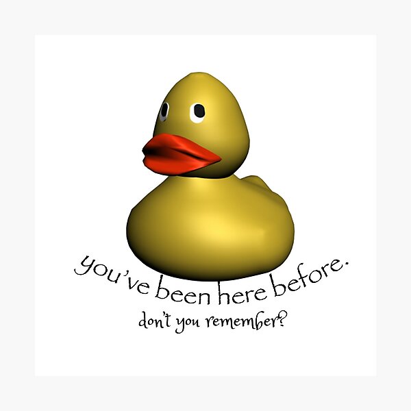 Item preview, you've been here before dont you remember - duck designed and sold by freakydutchkid.