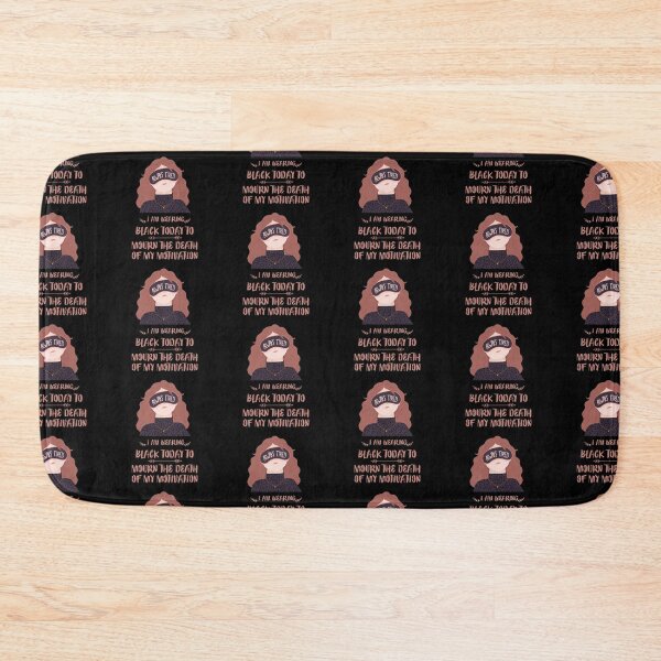 Item preview, FUNNY wearing all black today to mourn the loss of my motivation Black GIFT designed and sold by KiraSpace.