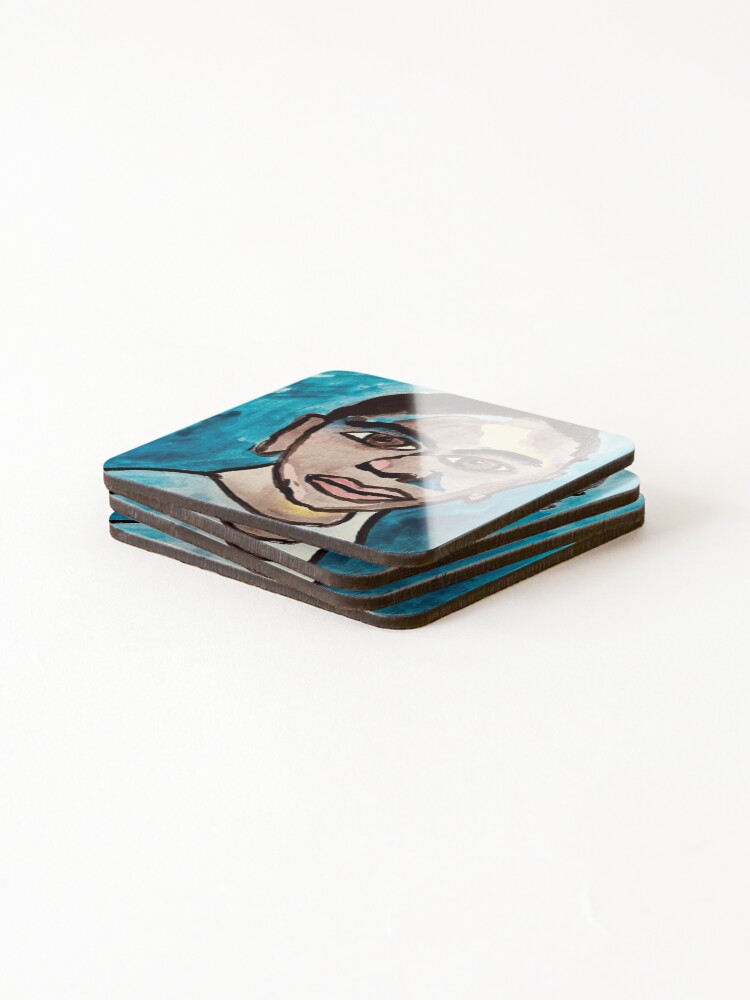 Thumbnail 4 of 5, Coasters (Set of 4), Walter designed and sold by RandaRubyRed.