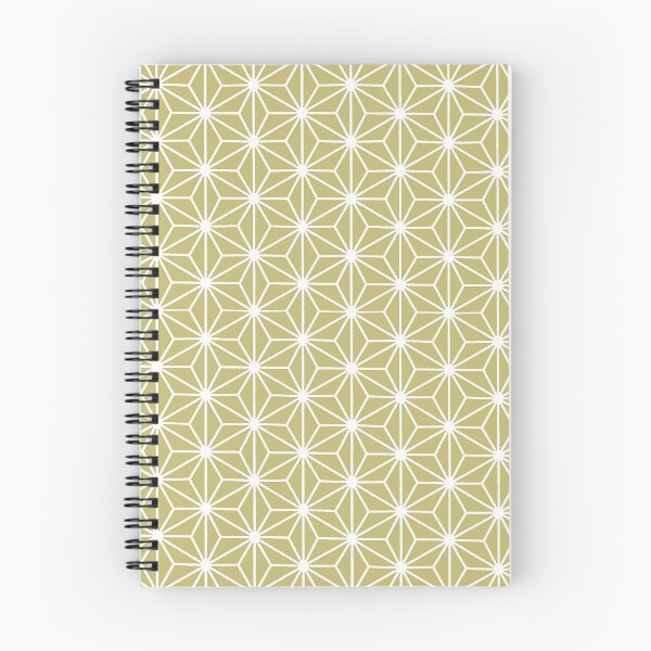 Item preview, Asanoha Star Or Hexagon Motif White On Wheat designed and sold by taiche.