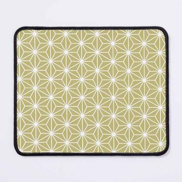 Item preview, Asanoha Star Or Hexagon Motif White On Wheat designed and sold by taiche.