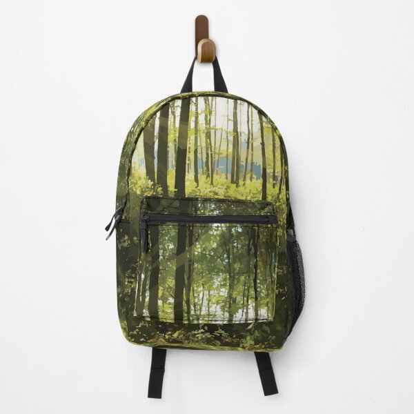 Item preview, Forest trees with sun shining through the leaves designed and sold by HStudioPrints.