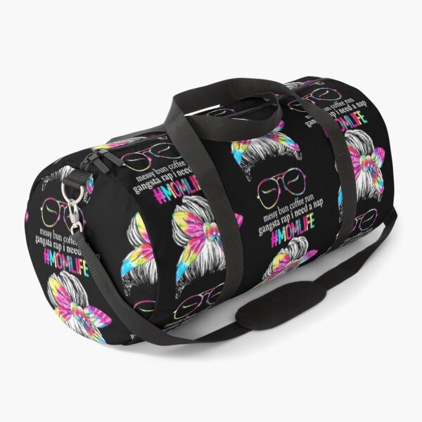 Artikelvorschau, Tie Dye Messy Bun Coffee Run Gangsta Rap Ich brauche ein Nickerchen Mom Life entworfen und verkauft von xieparker778.