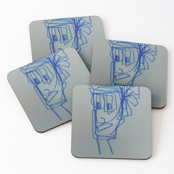 Item preview, Cuadradin portrait designed and sold by MacaMacaMaca.