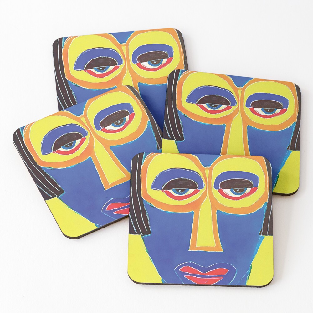 Item preview, Coasters (Set of 4) designed and sold by RandaRubyRed.