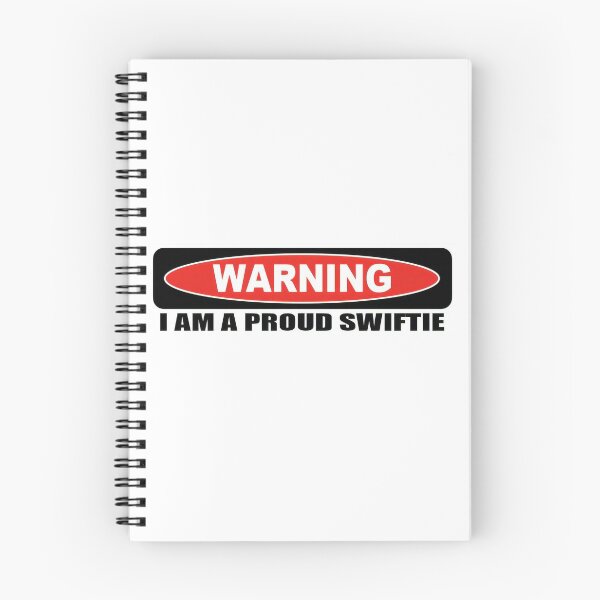 Item preview, warning: i am a proud swiftie bumper sticker designed and sold by rubyslittleshop.