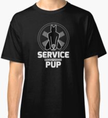 Nerdy Doggo Service Pup Classic T-Shirt