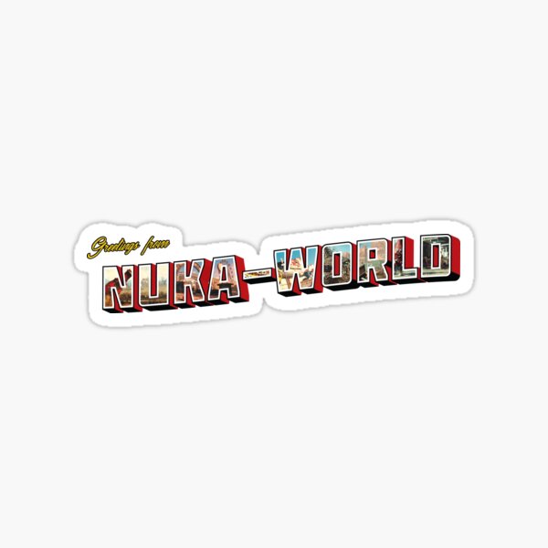Fallout Nuka Cola Sticker -  Schweiz