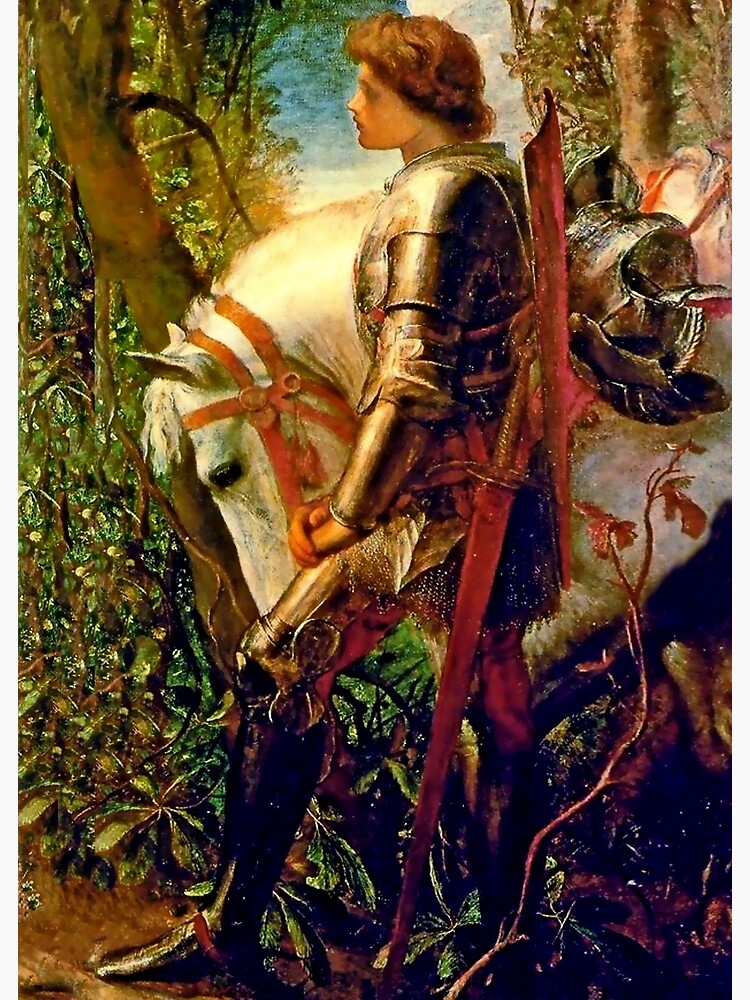 Sir Galahad” by Frederic Watts" Photographic Print for Sale by