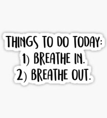 Things to do today: Sticker