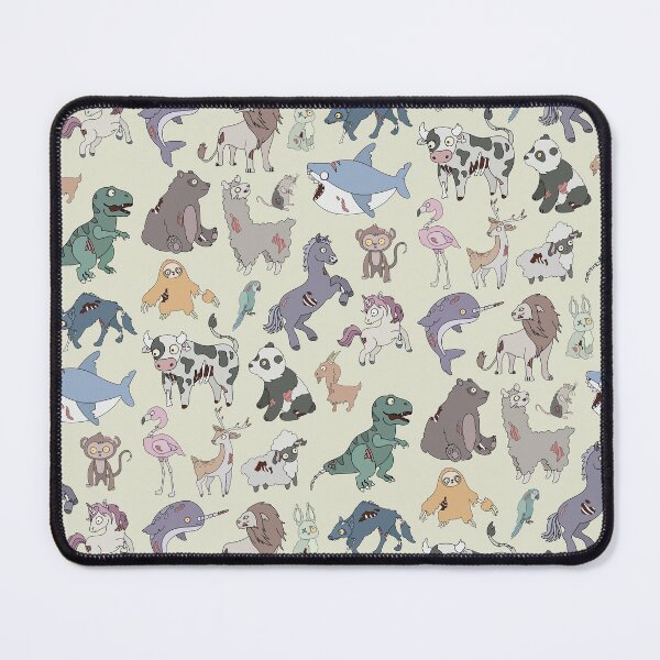 Item preview, Awesome Collection of Zombie Animals designed and sold by SLAG-Creative.