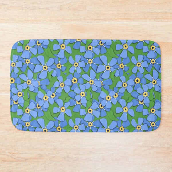 Item preview, Paper Rain BootsForget Me Nots  designed and sold by Krystal  Thomas.