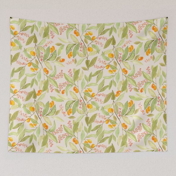 Item preview, Watercolor Citrus Fruit Botanical designed and sold by PaisleyandDot.