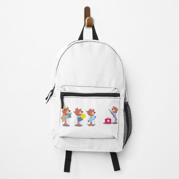 Item preview, Bear Doctor with patients for childrens designed and sold by Gala Art.