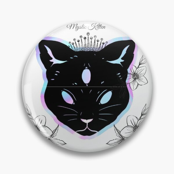 Item preview, Halloween Mysterious Mystic Kitten 3rd Eye Will Mesmerize You  designed and sold by Darlene Douglas-Jackson.