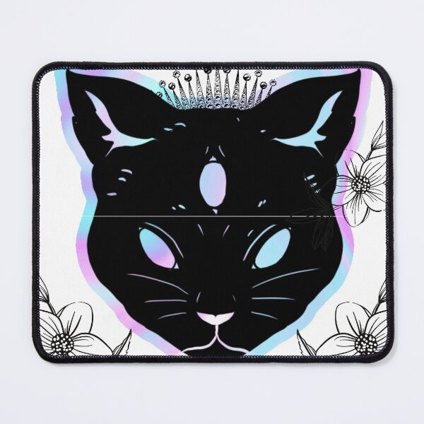 Item preview, Halloween Mysterious Mystic Kitten 3rd Eye Will Mesmerize You  designed and sold by Darlene Douglas-Jackson.