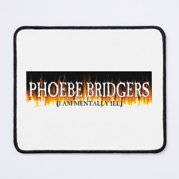 Item preview, phoebe bridgers (i am mentally ill) bumper sticker designed and sold by rubyslittleshop.