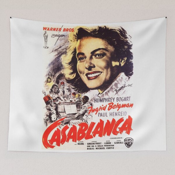 Item preview, Casablanca (1942) Movie designed and sold by LovedPosters.