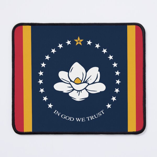 Item preview, Mississippi Magnolia Flag designed and sold by Sun Dog Montana.