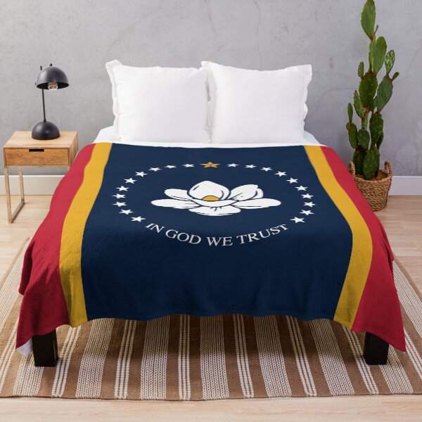 Item preview, Mississippi Magnolia Flag designed and sold by Sun Dog Montana.