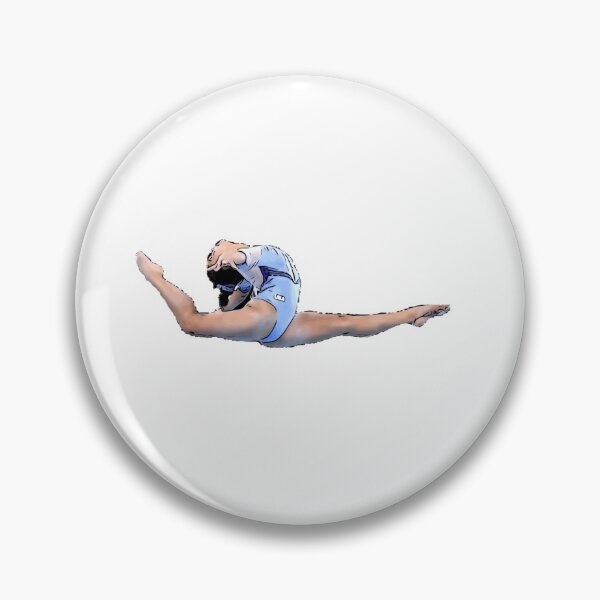 Item preview, Suni Lee Gymnastics Jump designed and sold by Cutestickers23.