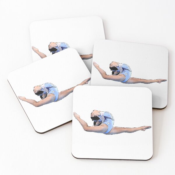 Item preview, Suni Lee Gymnastics Jump designed and sold by Cutestickers23.
