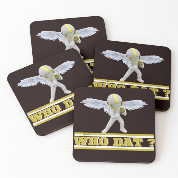 Item preview, WHO DAT ? FOOTBALL designed and sold by jmed70.