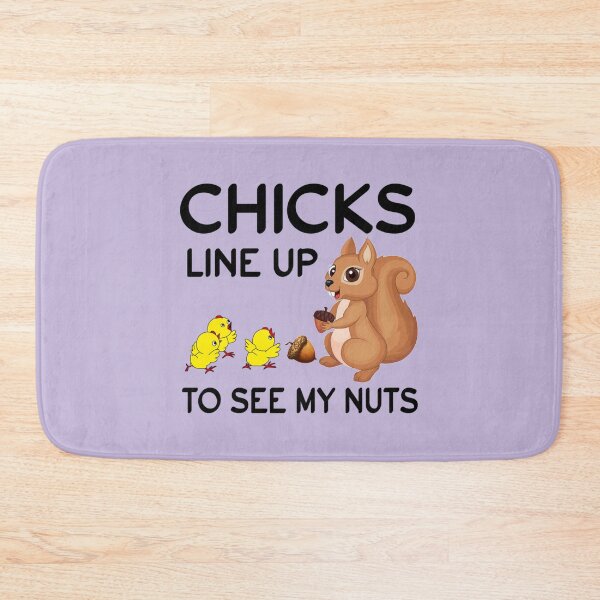 Item preview, Chicks Line Up To See My Nuts  designed and sold by nativetonothing.