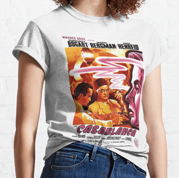 Casablanca Movie T-Shirts for Sale | Redbubble