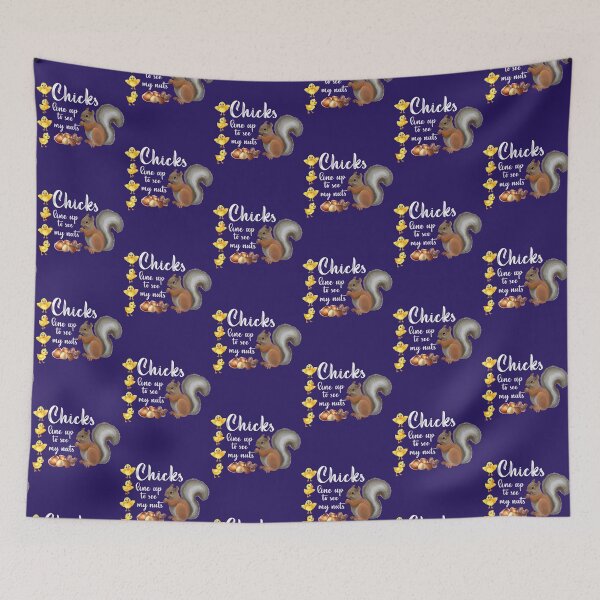 Item preview, Chicks Line Up To See My Nuts  designed and sold by nativetonothing.