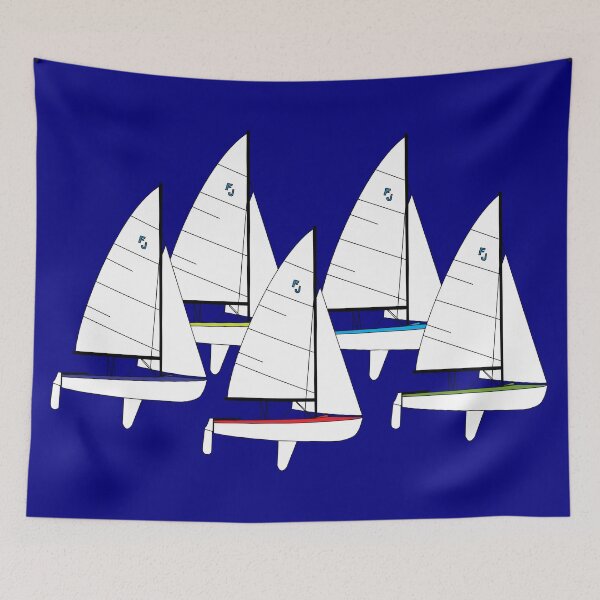 Item preview, International Flying Junior Sailboats Racing designed and sold by CHBB.