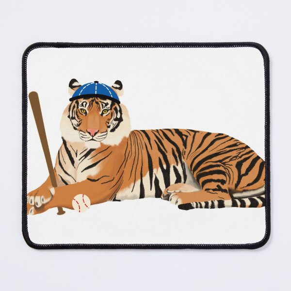 Item preview, Baseball Tiger Blue designed and sold by cmd-art.