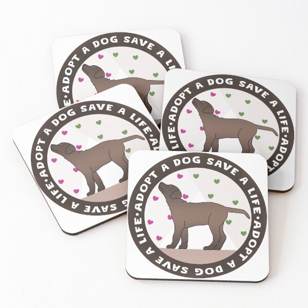 Item preview, Adopt a dog save a life designed and sold by Cute-Treasure.