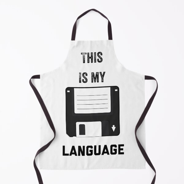 Item preview, This is my Language with Floppy Disc designed and sold by UncleStuScience.