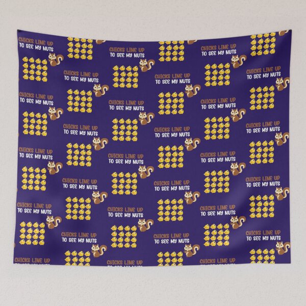 Item preview, Chicks Line Up To See My Nuts  designed and sold by nativetonothing.