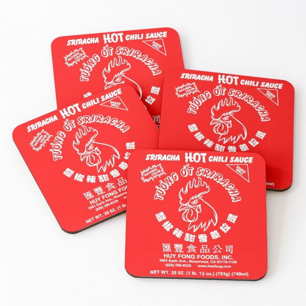 Item preview, Hot Picante Spicy Sriracha Salsa Gallo Spicy Rooster designed and sold by Alema Art.