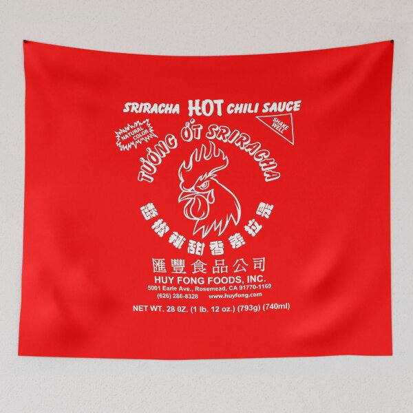 Item preview, Hot Picante Spicy Sriracha Salsa Gallo Spicy Rooster designed and sold by Alema Art.