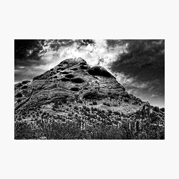 Papago Peak -- Phoenix, Arizona Photographic Print