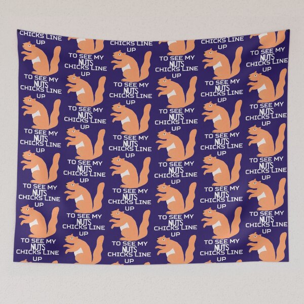 Item preview, Chicks Line Up To See My Nuts  designed and sold by nativetonothing.