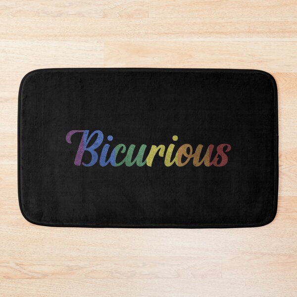 Item preview, Bicurious Rainbow Flag LGBT Homosexual Bisexual Gay Lesbian designed and sold by Creekman Designs.