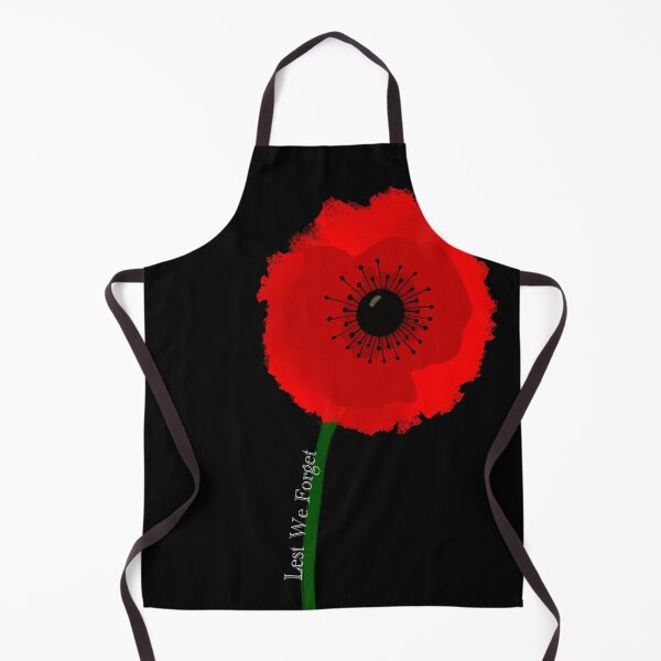 Item preview, Single Poppy Flower Lest We Forget (right leaning) designed and sold by Noelle Hyra.