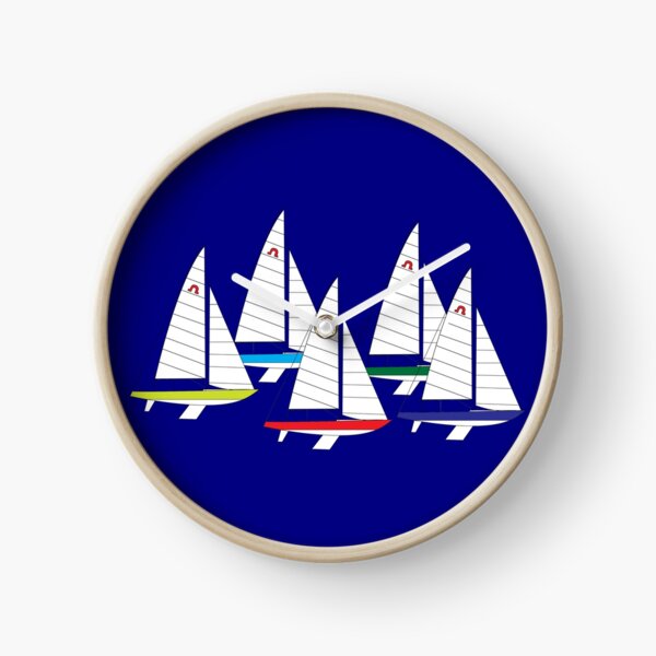Soling International Keel Boat Racing Class Clock