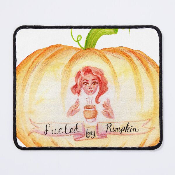 I Am Fueled by Pumpkin Mouse Pad