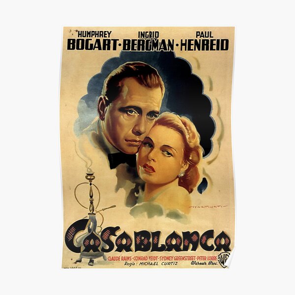 Casablanca (1942) Movie Poster