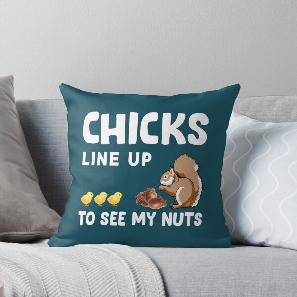 Item preview, Chicks Line Up To See My Nuts  designed and sold by nativetonothing.