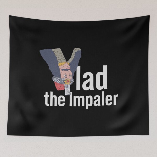 Item preview, Vlad the Impaler Text - Brutal Romania - Medieval Prince designed and sold by DeWinnes.