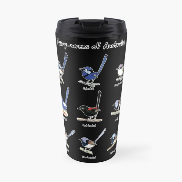 Fairy-wrens of Australia - Raising funds for Bush Heritage Australia Travel Mug