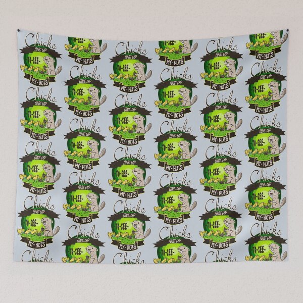 Item preview, Chicks Line Up To See My Nuts  designed and sold by nativetonothing.