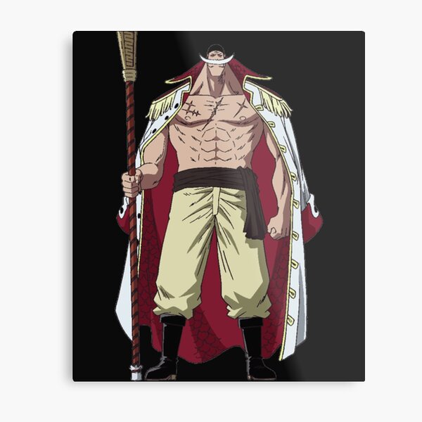Whitebeard One Piece Metal Prints Redbubble