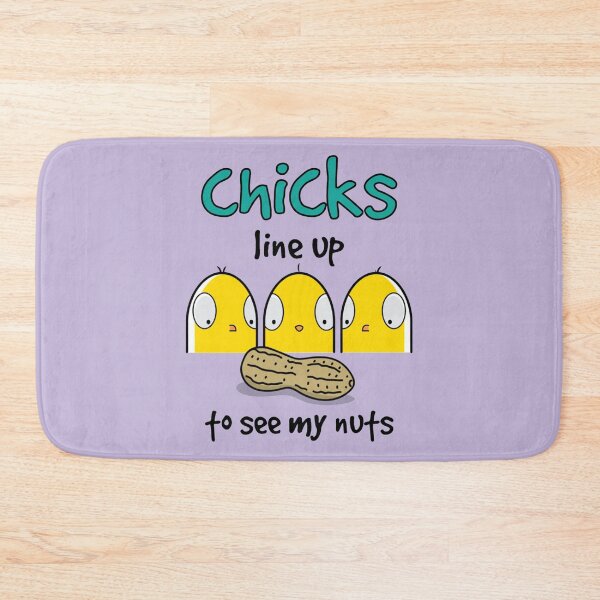 Item preview, Chicks Line Up To See My Nuts  designed and sold by nativetonothing.